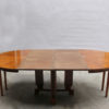 Fine French Art Deco Extendable Round Dining Table by Jules Leleu