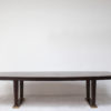 Large French Art Deco Macassar Ebony Table by Dominique
