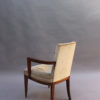 A Fine French Art Deco Rosewood Armchair by Maxime Old