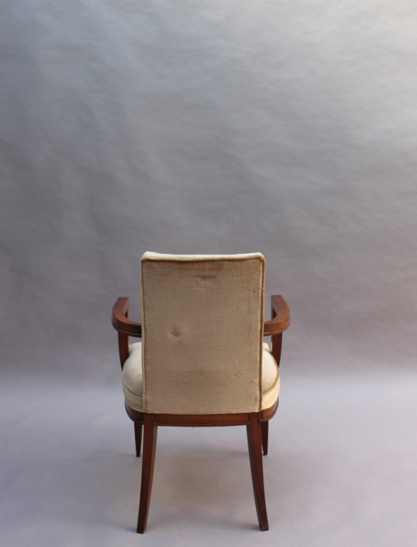 A Fine French Art Deco Rosewood Armchair by Maxime Old - Image 6