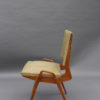 3 French 1950s Oak Chairs by Ségalot