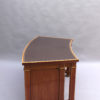 A Fine French 1950's Mahogany Curved Desk by Jacques Adnet (2 available)