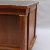A Fine French 1950's Mahogany Curved Desk by Jacques Adnet (2 available)