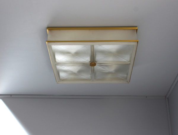 Fine French 1960's Flush Mount by Jules Leleu - Image 5