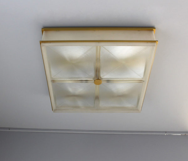 Fine French 1960's Flush Mount by Jules Leleu - Image 6