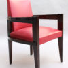4 Fine French Art Deco Armchairs by Andre Sornay