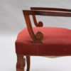Fine French Art Deco Mahogany Armchair by Jules Leleu
