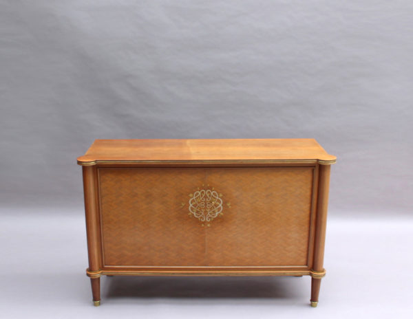 Fine French Art Deco Palisander and Marquetry Buffet / Commode by Jules Leleu - Image 3