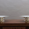 2 Fine French Art Deco Centerpieces by Luc Lanel for Christofle