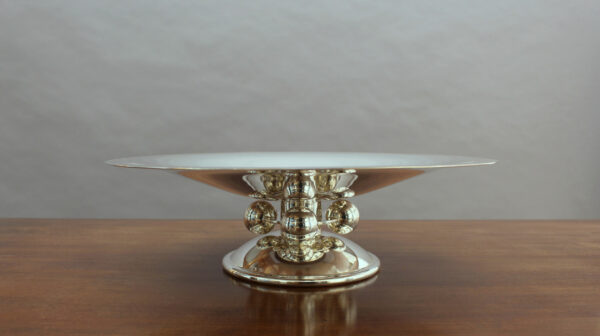 2 Fine French Art Deco Centerpieces by Luc Lanel for Christofle - Image 2