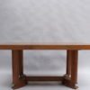 A fine French Art Deco Rectangular Oak Dining Table