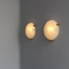Pair of Fine French Art Deco Flush Mounts or Wall Sconces by Jean Perzel