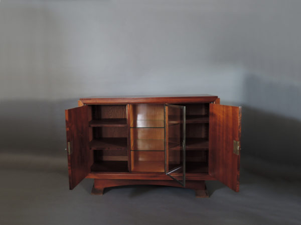 Fine French Art Deco Mahogany Buffet by Albert Guenot for "Pomone" - Image 10