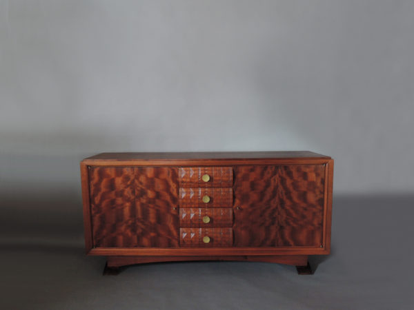 Fine French Art Deco Mahogany Buffet by Albert Guenot for "Pomone" - Image 17