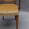 Pair of Fine French Art Deco Mahogany Armchairs by Jules Leleu