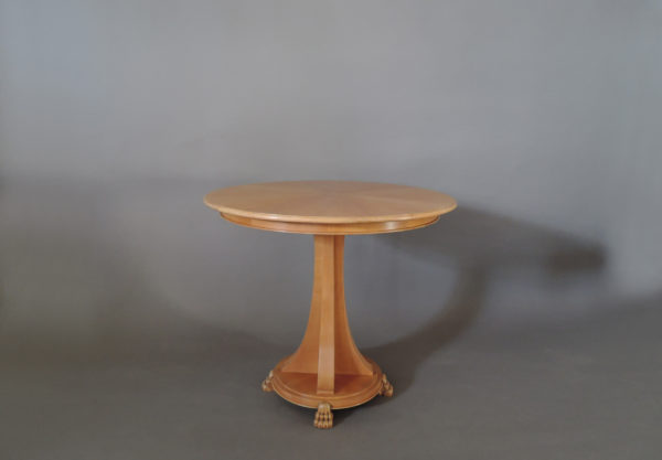 A Fine French Art Deco Elm Guéridon by Chaleyssin - Image 4