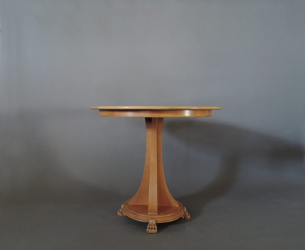 A Fine French Art Deco Elm Guéridon by Chaleyssin - Image 6