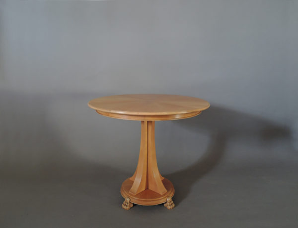 A Fine French Art Deco Elm Guéridon by Chaleyssin - Image 13