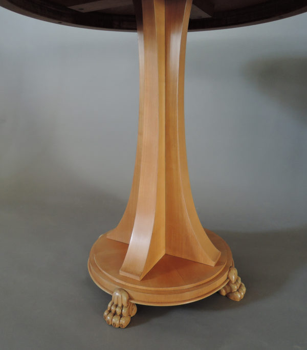 A Fine French Art Deco Elm Guéridon by Chaleyssin - Image 7