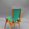 Set of 16 French 1950s Beech Chairs by Ségalot