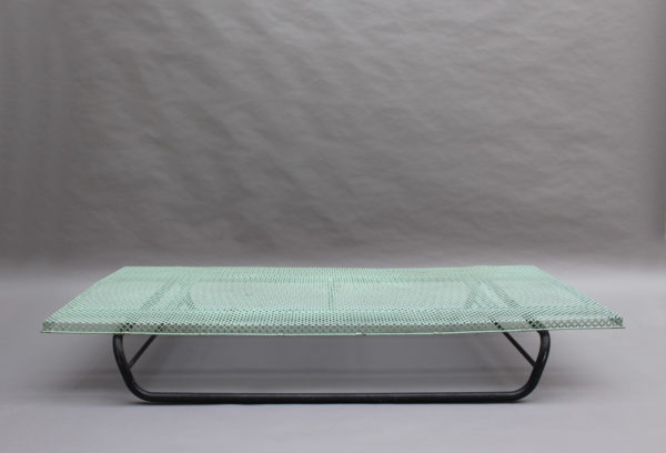 French 1950s Perforated Metal Console in the Style of Mathieu Mategot - Image 15