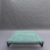 French 1950s Perforated Metal Coffee Table in the Style of Mathieu Mategot