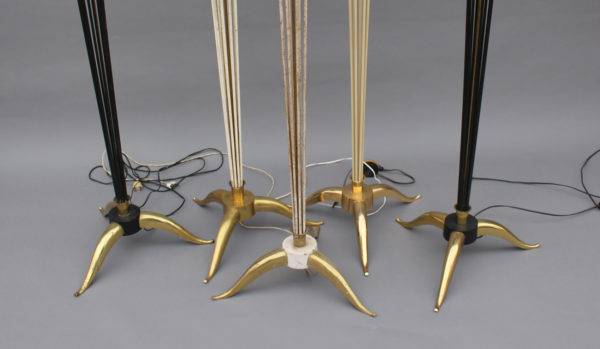 5 French 1950's Floor Lamps by Arlus (2 available) - Image 5