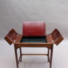 Fine Mahogany Writing Table with 3 Fold-Out Compartments