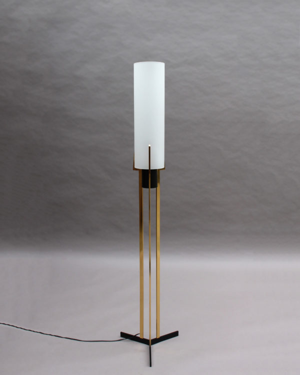 Fine French 1960s Floor Lamp by Arlus - Image 2