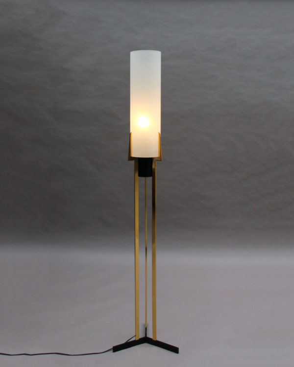 Fine French 1960s Floor Lamp by Arlus - Image 5