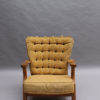French 1950s “Grand Repos” Armchair by Guillerme et Chambron