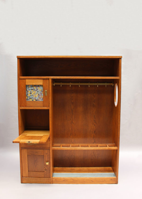 A Rare Entryway Coat, Umbrella & Storage Cabinet by Francis Jourdain - Image 3