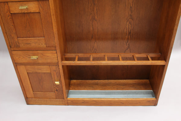 A Rare Entryway Coat, Umbrella & Storage Cabinet by Francis Jourdain - Image 15