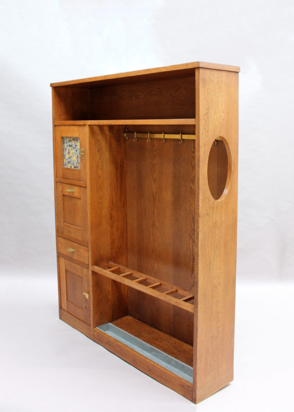 A Rare Entryway Coat, Umbrella & Storage Cabinet by Francis Jourdain - Image 10