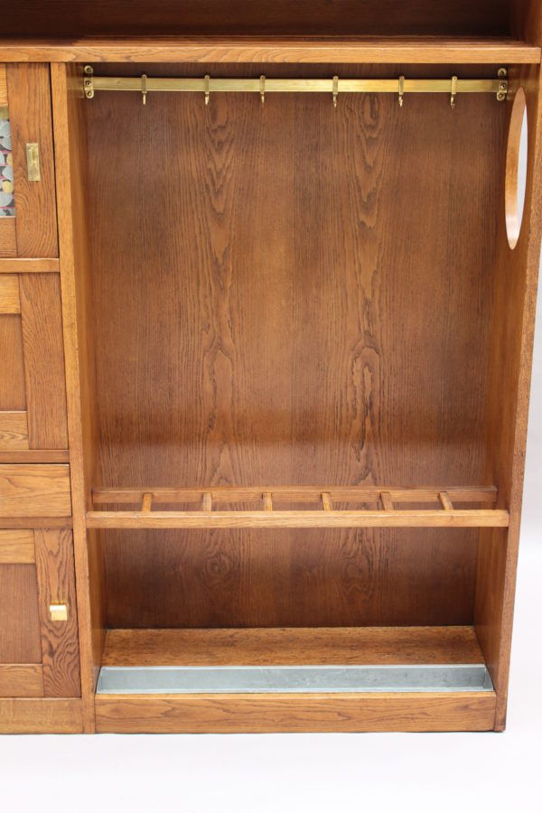 A Rare Entryway Coat, Umbrella & Storage Cabinet by Francis Jourdain - Image 14