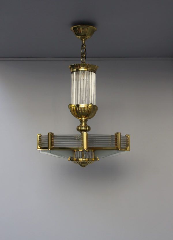 1943 - Octagonal Chandelier by Petitot - Image 17