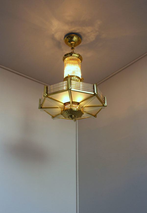 1943 - Octagonal Chandelier by Petitot - Image 31