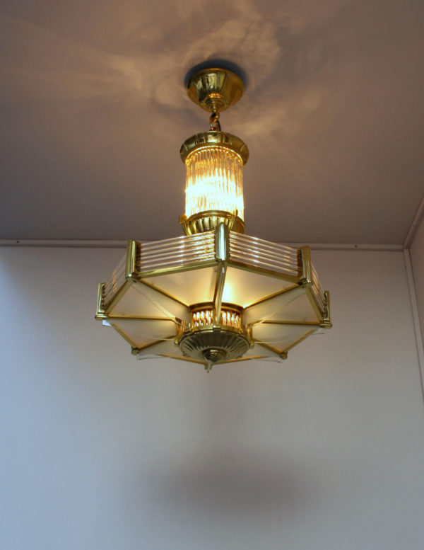 1943 - Octagonal Chandelier by Petitot - Image 32