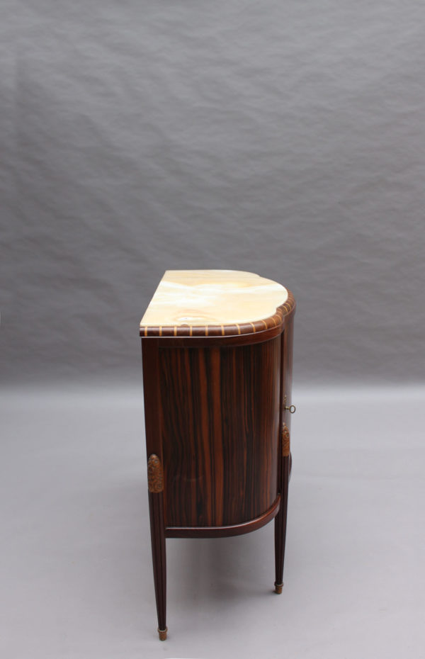 Fine French Art Deco Marquetry Commode - Image 5