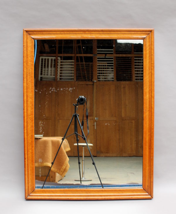 Fine French 19th Century Wood Framed Mirror - Image 2