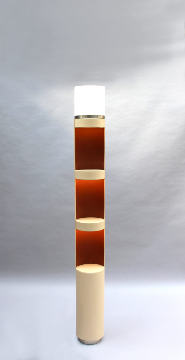 Fine French 1960's Illuminated Column by Jean Perzel - Image 2