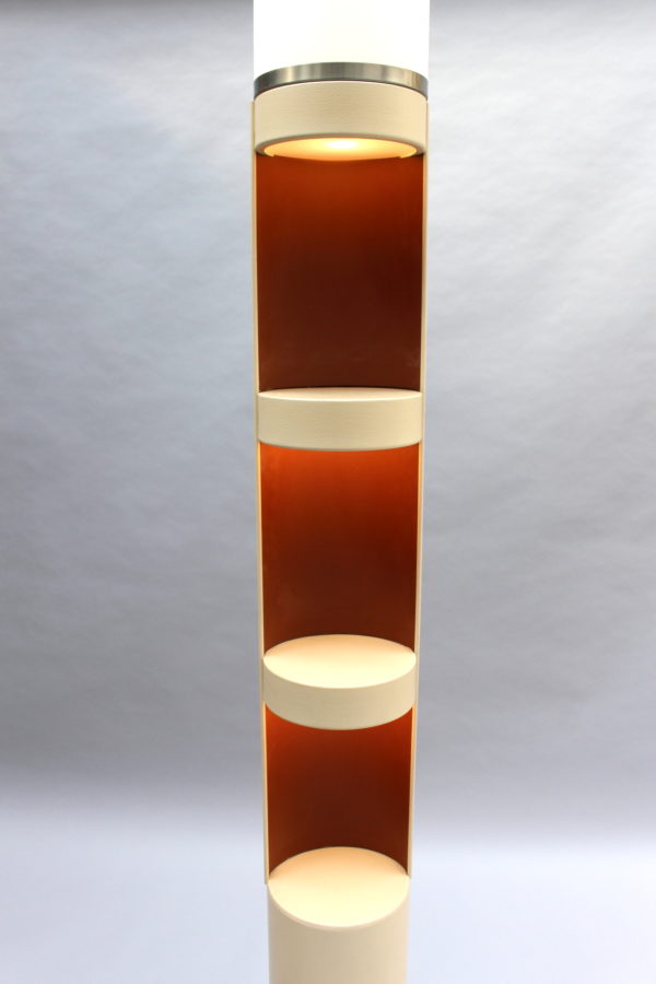 Fine French 1960's Illuminated Column by Jean Perzel - Image 3