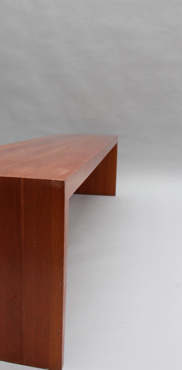 9 French 1980s Solid Cherry Benches by Richard Peduzzi - Image 10