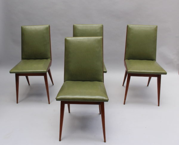 Set of 4 Fine French 1950s Compass Chairs - Image 2