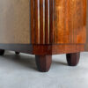 Fine French Art Deco Rosewood and Elm Burl Cabinet