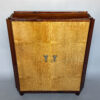 Fine French Art Deco Rosewood and Elm Burl Cabinet