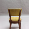 Set of 6 Fine French Art Deco Oak Dining Chairs by Dudouyt (Table Available)