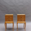 Pair of Fine French Art Deco Night Stands / Side Tables