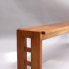 French 1970s Elm Bench by Maison Regain