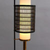 Fine French 1950s Brass, Metal and Lucite Floor Lamp